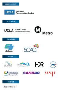 Arrowhead 2022 presented by UCLA Institute of Transportation Studies, and generously supported by UCLA Lewis Center, LA Metro, Caltrans, SCAG, CARB, Cambridge Systematics, HDR, MTC, NCST, SANDAG, WSP, and Fehr & Peers